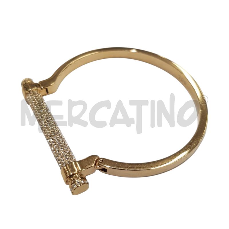 BRACCIALE SWAROVSKI FRIEND BANGLE DORATO | Mercatino dell'Usato Civitavecchia 1