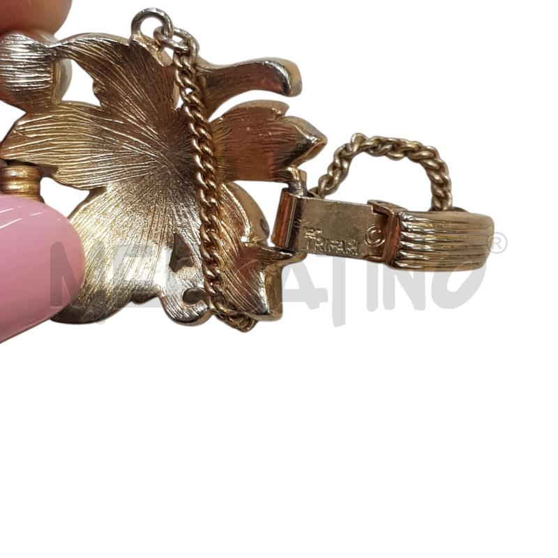 BRACCIALE TRIFARI BOTANICA FOGLIE PERLINE MANCANTI | Mercatino dell'Usato Civitavecchia 4