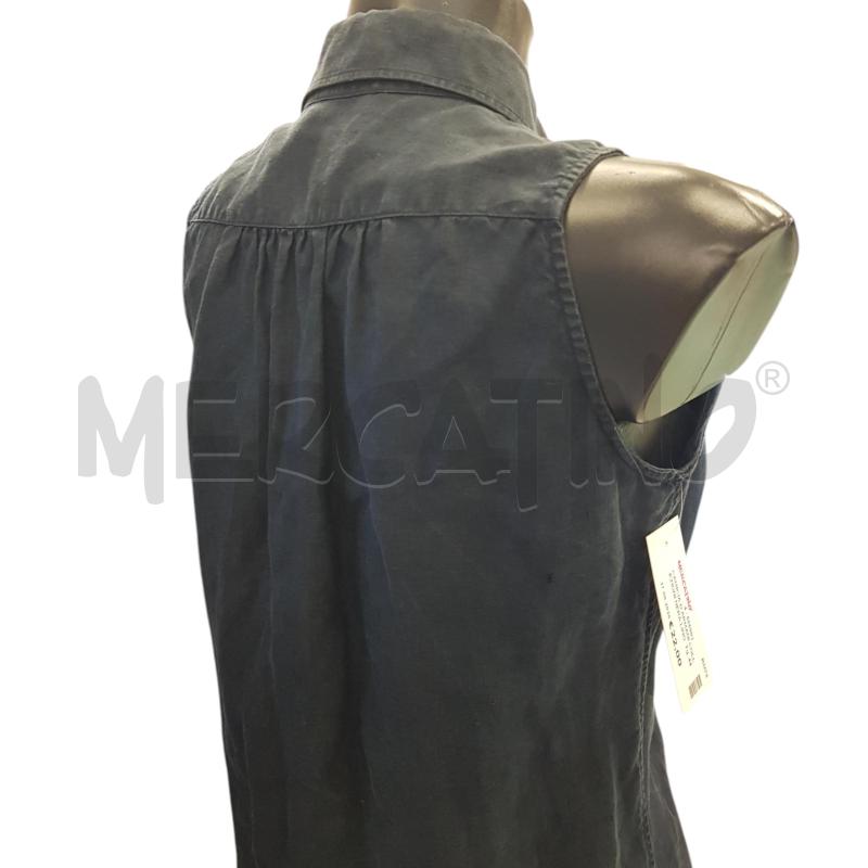 CAMICIA D ARMANI COLLEZIONI NERA LINO  | Mercatino dell'Usato Civitavecchia 3