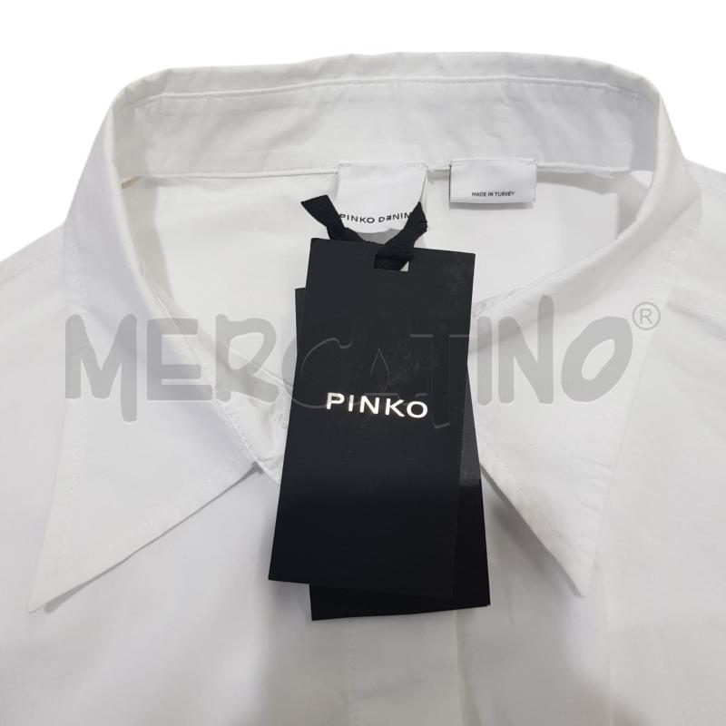 CAMICIA D PINKO COT BIA MANICA LUNGA SPALLE SCOPERTE | Mercatino dell'Usato Civitavecchia 4