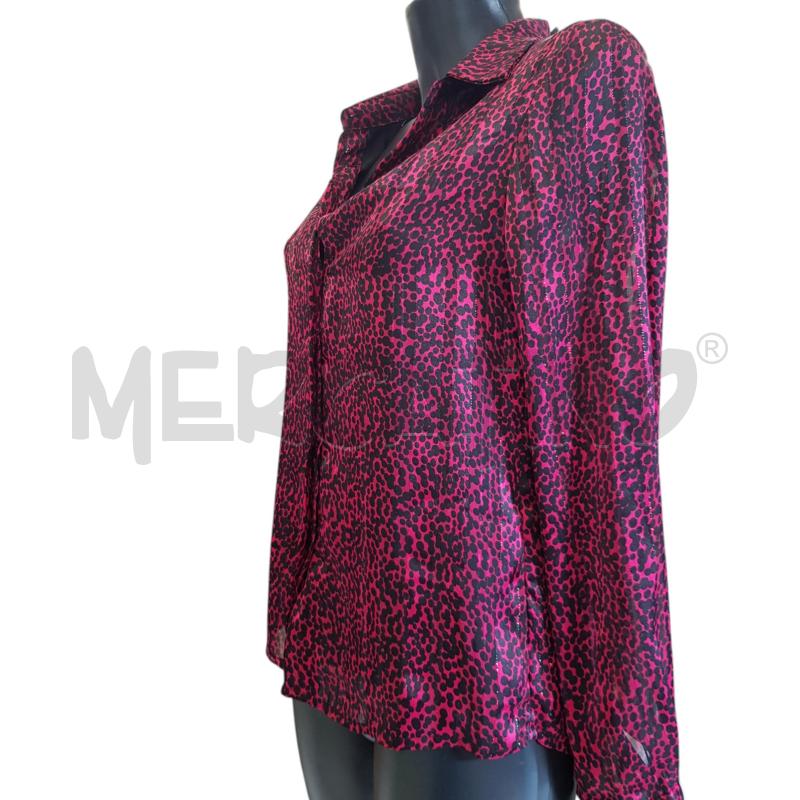 CAMICIA D SWEEWE PARIS ANIMALIER FUCSIA LUREX | Mercatino dell'Usato Civitavecchia 3