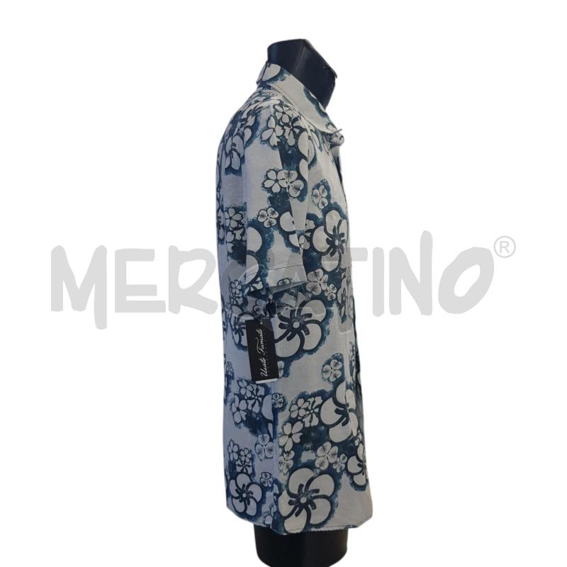 CAMICIA U ARMANI JEANS BIACA FLOREALE AZZ | Mercatino dell'Usato Civitavecchia 2