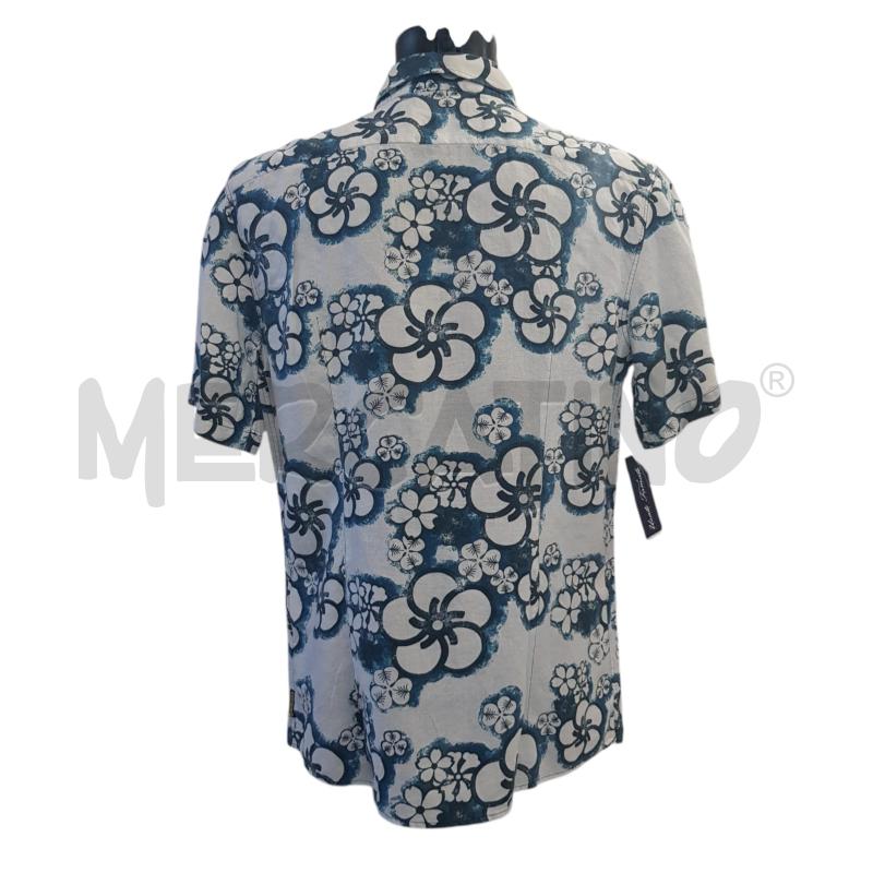 CAMICIA U ARMANI JEANS BIACA FLOREALE AZZ | Mercatino dell'Usato Civitavecchia 3