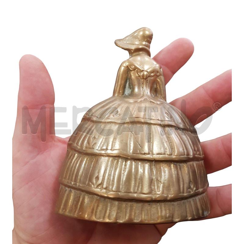 CAMPANACCIO DONNA OTTONE 14X10X7 CM | Mercatino dell'Usato Civitavecchia 3