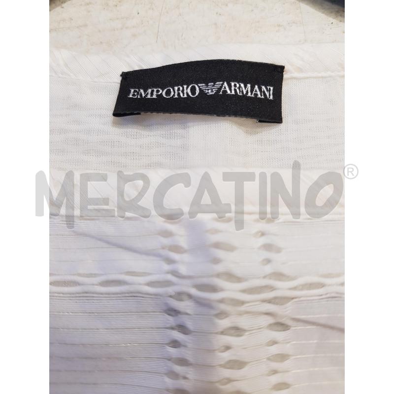 CANOTTA D EMPORIO ARMANI PANNA TRAFORATA DOPPIATA | Mercatino dell'Usato Civitavecchia 4
