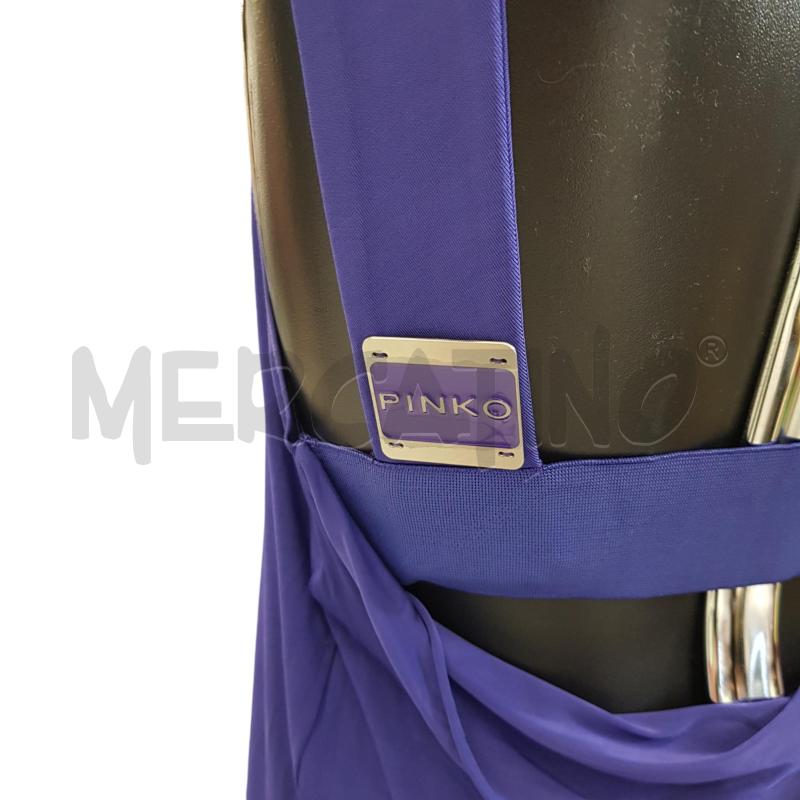 CANOTTA D PINKO ACETATO VIOLA | Mercatino dell'Usato Civitavecchia 4