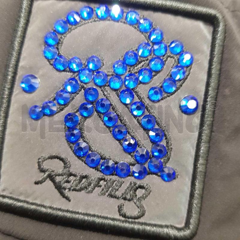 CAPPELLO REDFILLS PARIS NYLON NERO SCRITTE LUREX CEL/FUXIA | Mercatino dell'Usato Civitavecchia 5