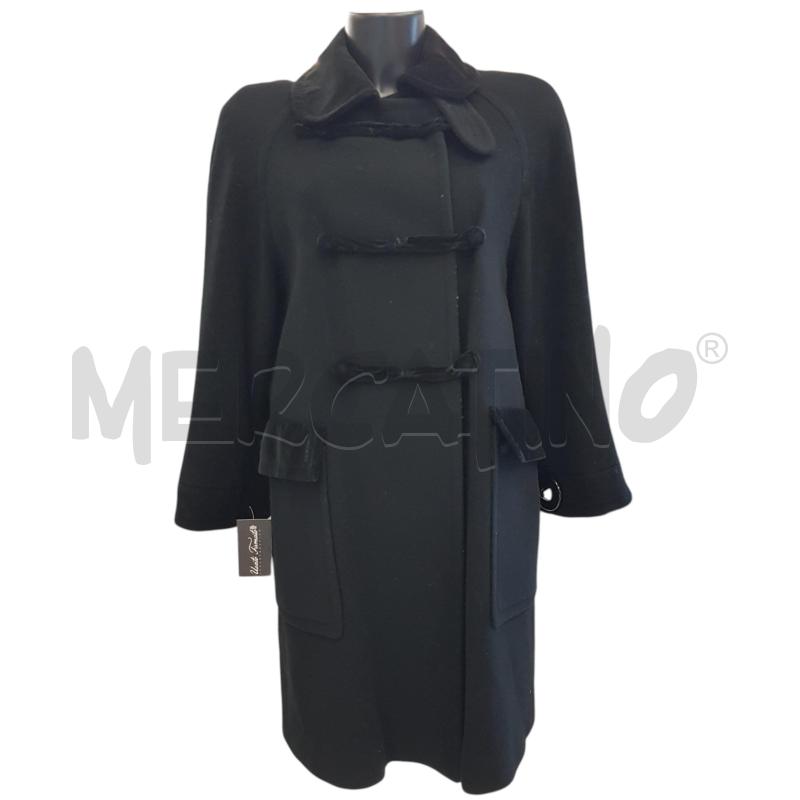 CAPPOTTO D HYPERBOLE WOOL&CASHMERE NERO CHIUSURA CIRCUS | Mercatino dell'Usato Civitavecchia 1