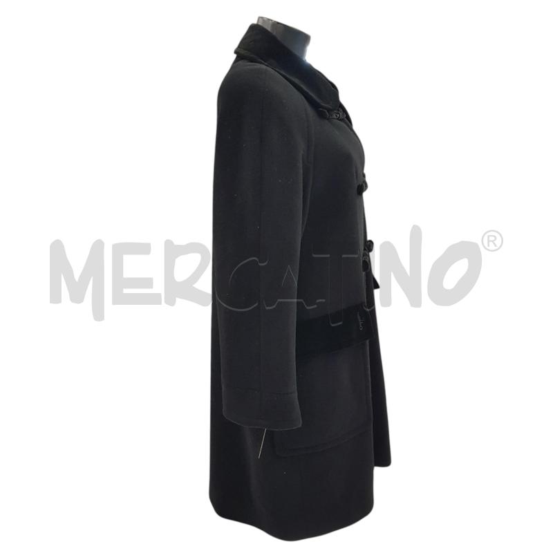 CAPPOTTO D HYPERBOLE WOOL&CASHMERE NERO CHIUSURA CIRCUS | Mercatino dell'Usato Civitavecchia 2