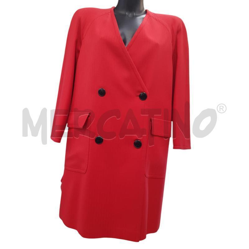 CAPPOTTO D VALENTINO MISS V ROSSO RIGATO  | Mercatino dell'Usato Civitavecchia 1