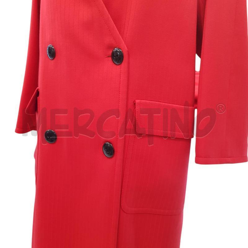 CAPPOTTO D VALENTINO MISS V ROSSO RIGATO  | Mercatino dell'Usato Civitavecchia 3
