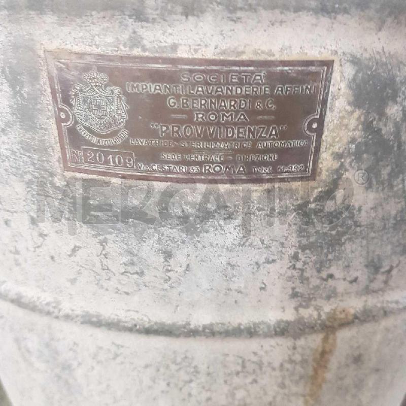 CESTA METALLO VECCHIA LAVATRICE PROVVIDENZA ALTEZZA 40CM | Mercatino dell'Usato Civitavecchia 2