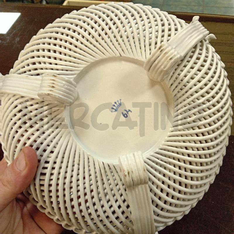 CESTINO TRAFORATO 3 PUTTI MUSICISTI DIAM.27CM | Mercatino dell'Usato Civitavecchia 5