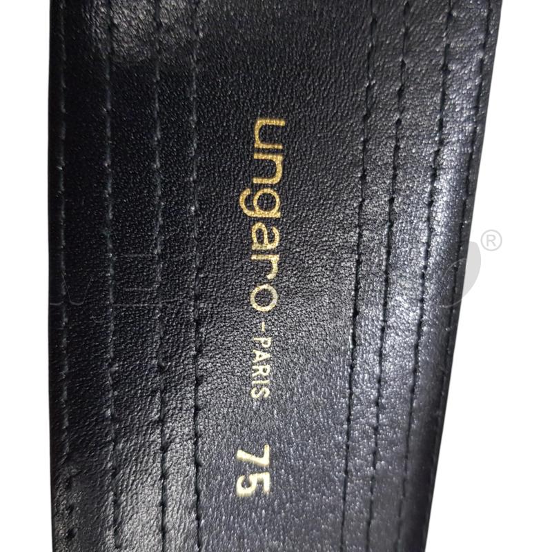 CINTURA D UNGARO PARIS PELLE NERA | Mercatino dell'Usato Civitavecchia 4