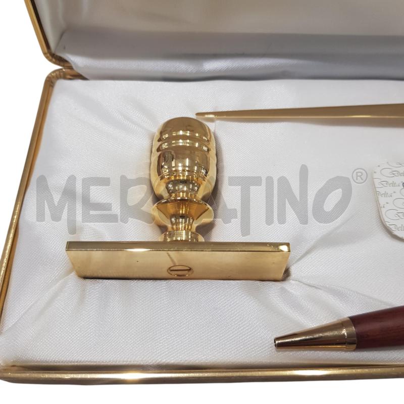 COFANETTO DELTA PENNA TAGLIACARTE TIMBRO | Mercatino dell'Usato Civitavecchia 2