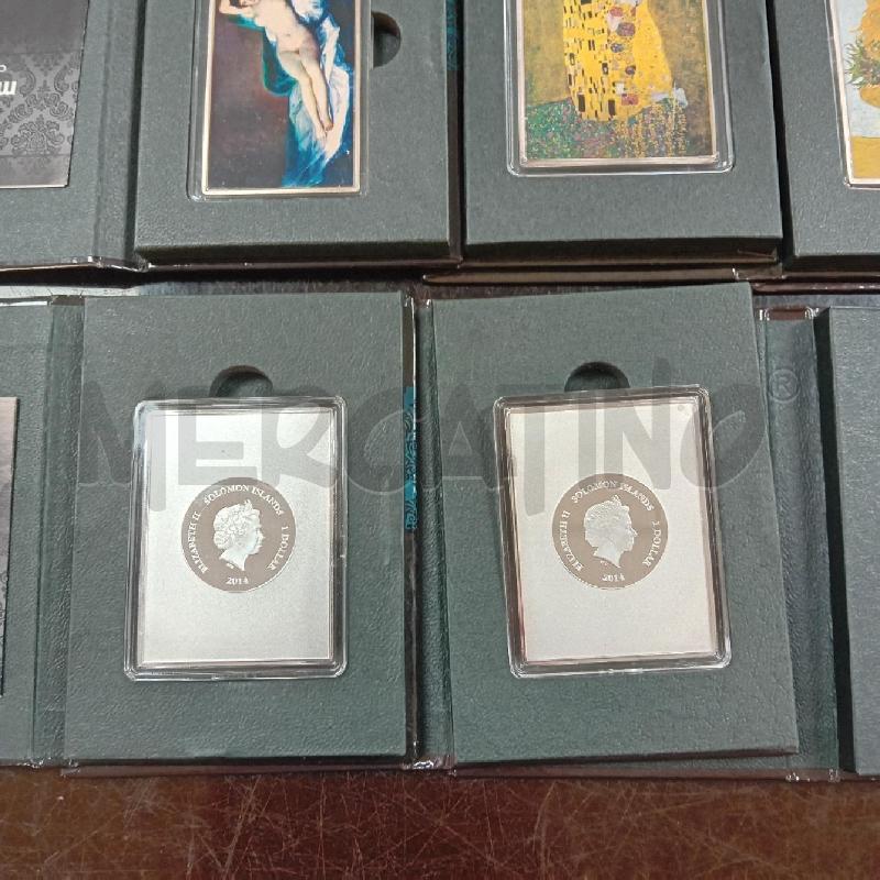 COFANETTO MONETE E QUADRI MINIATURA COMMEMORATIVE MUSEUM COLLECTION 12PZ | Mercatino dell'Usato Civitavecchia 3