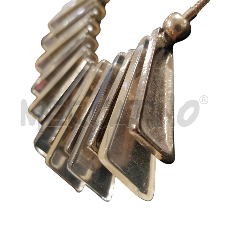 COLLANA ANNI '70/80 PLACCHERESINA METALLO | Mercatino dell'Usato Civitavecchia 2