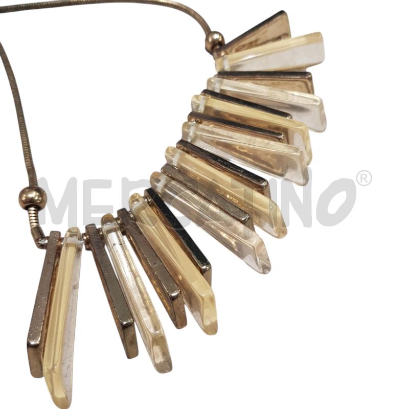 COLLANA ANNI '70/80 PLACCHERESINA METALLO | Mercatino dell'Usato Civitavecchia 4