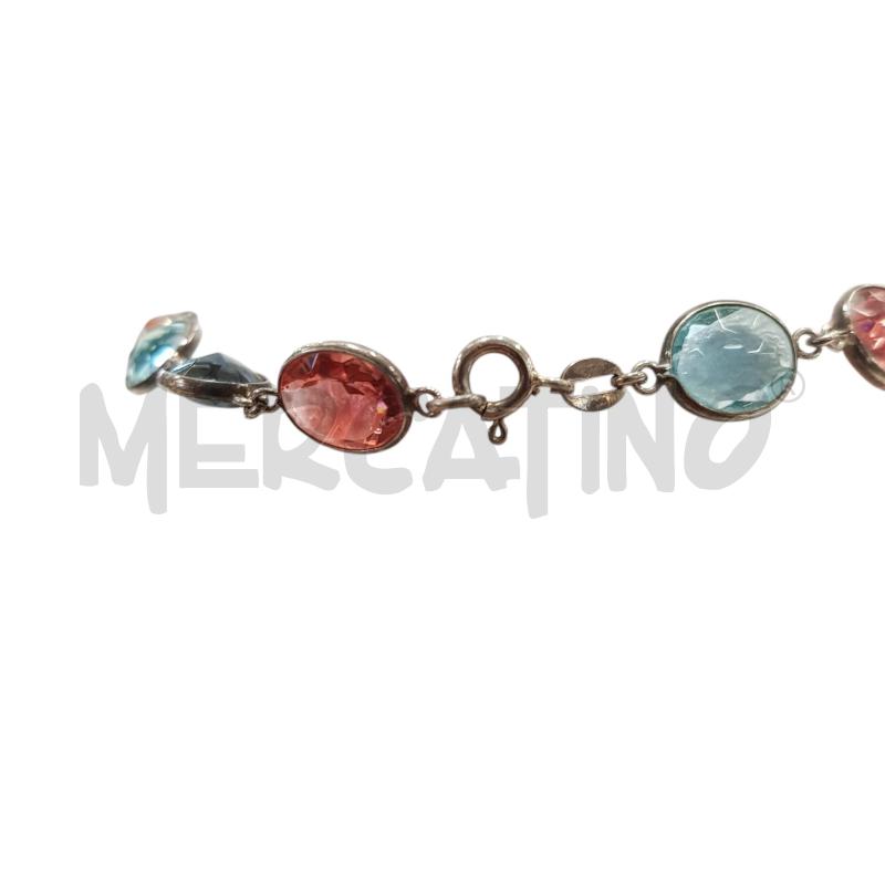 COLLANA ARG CASTONI COLORATI | Mercatino dell'Usato Civitavecchia 2