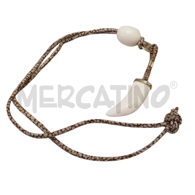 COLLANA BORBONESE CODINO CORNO BIANCO | Mercatino dell'Usato Civitavecchia 3