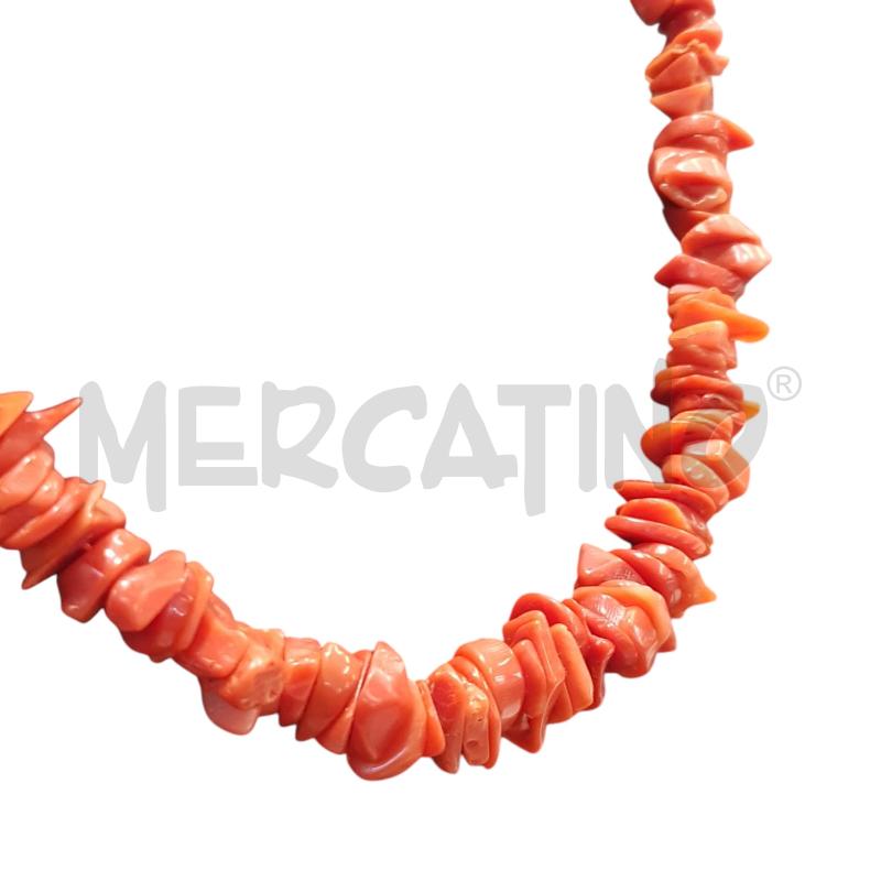 COLLANA CORALLO SCHEGGE  | Mercatino dell'Usato Civitavecchia 3