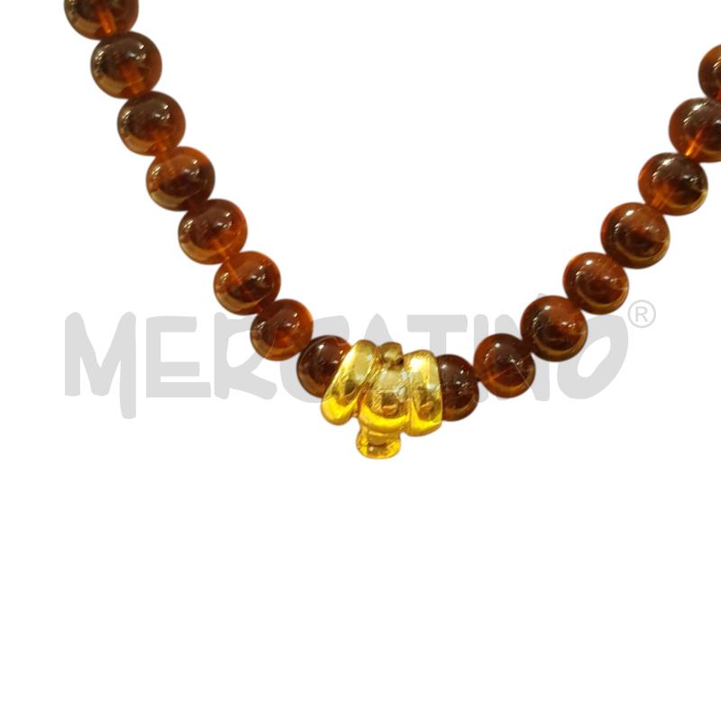 COLLANA DE LIGUORO MARR DETTAGLIO ORO  | Mercatino dell'Usato Civitavecchia 3