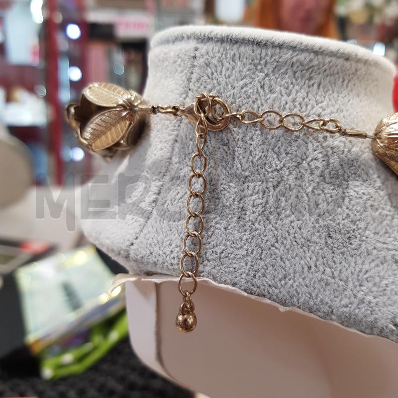 COLLANA GIROCOLLO FOGLIE DORATE | Mercatino dell'Usato Civitavecchia 2