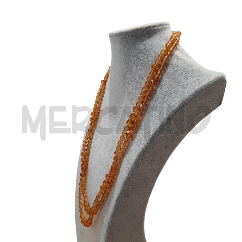 COLLANA GRIMALDI PRESTIGE DOPPIA FILA CRISTSALLI | Mercatino dell'Usato Civitavecchia 3