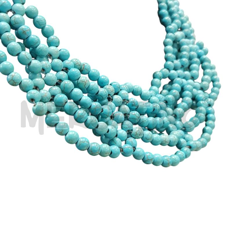 COLLANA INTRECCIATA TURCHESE | Mercatino dell'Usato Civitavecchia 4