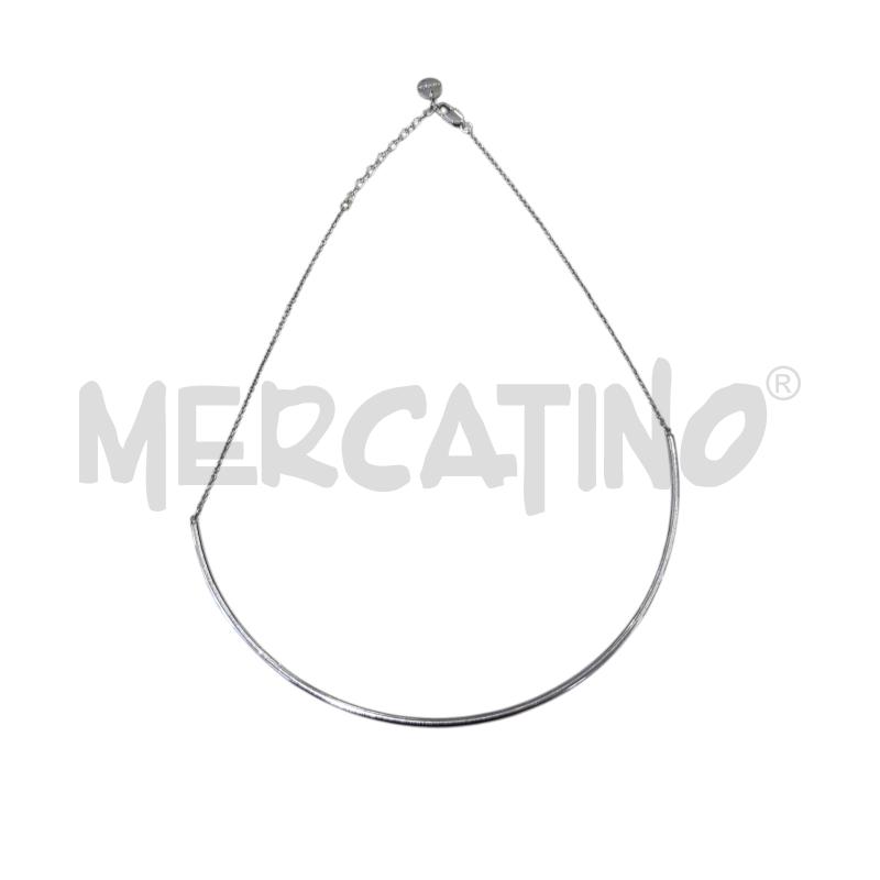 COLLANA MAX & CO ARG SEMIRIGIDA | Mercatino dell'Usato Civitavecchia 1