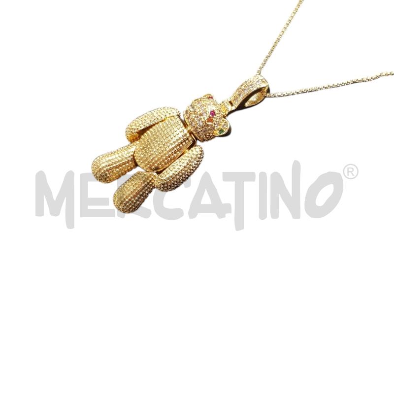 COLLANA ORSETTO STRASS  | Mercatino dell'Usato Civitavecchia 4