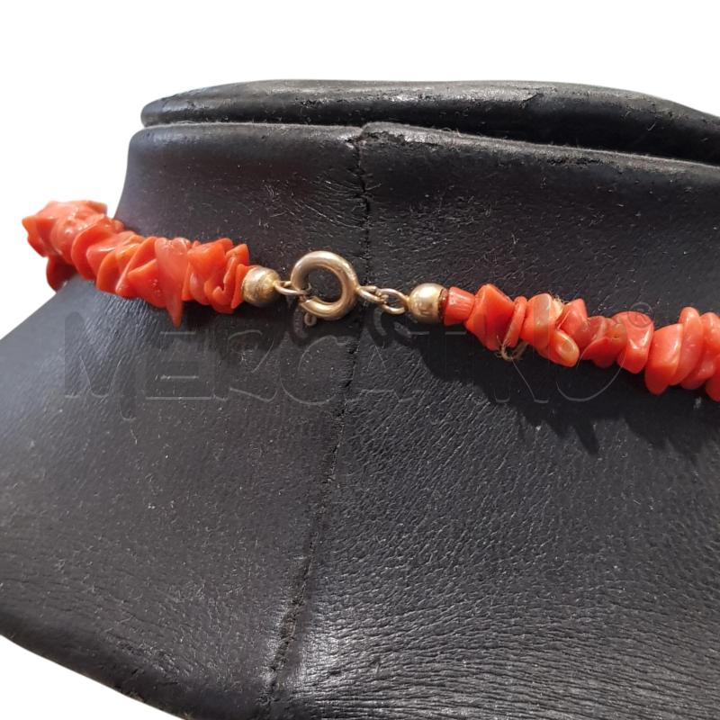 COLLANA SCHEGGE CORALLO MEDITERRANEO | Mercatino dell'Usato Civitavecchia 2