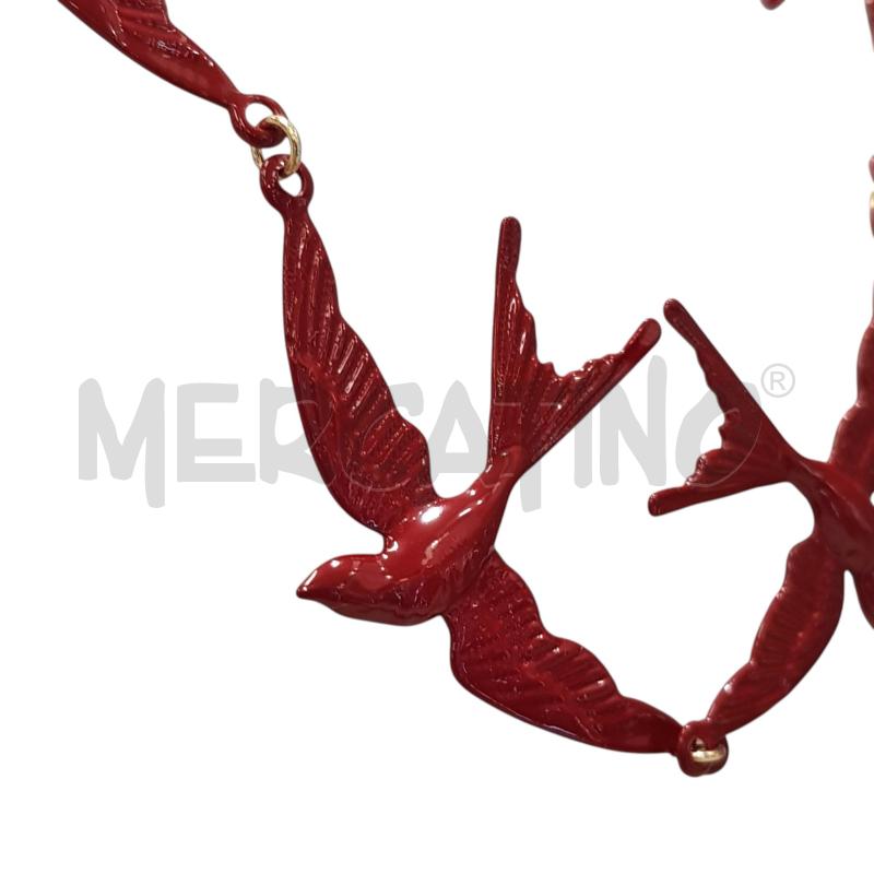 COLLANA SMALTATA PIN UP RONDINI  | Mercatino dell'Usato Civitavecchia 2