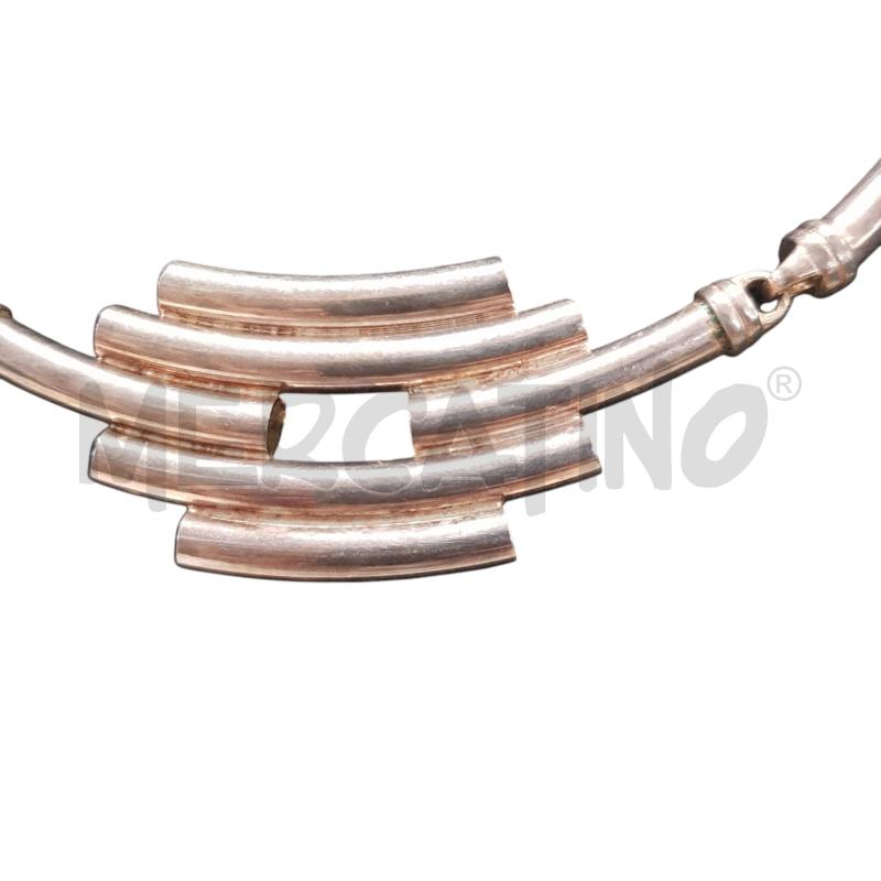 COLLANA VINTAGE ARG GIROCOLLO SEMIRIGIDO | Mercatino dell'Usato Civitavecchia 2