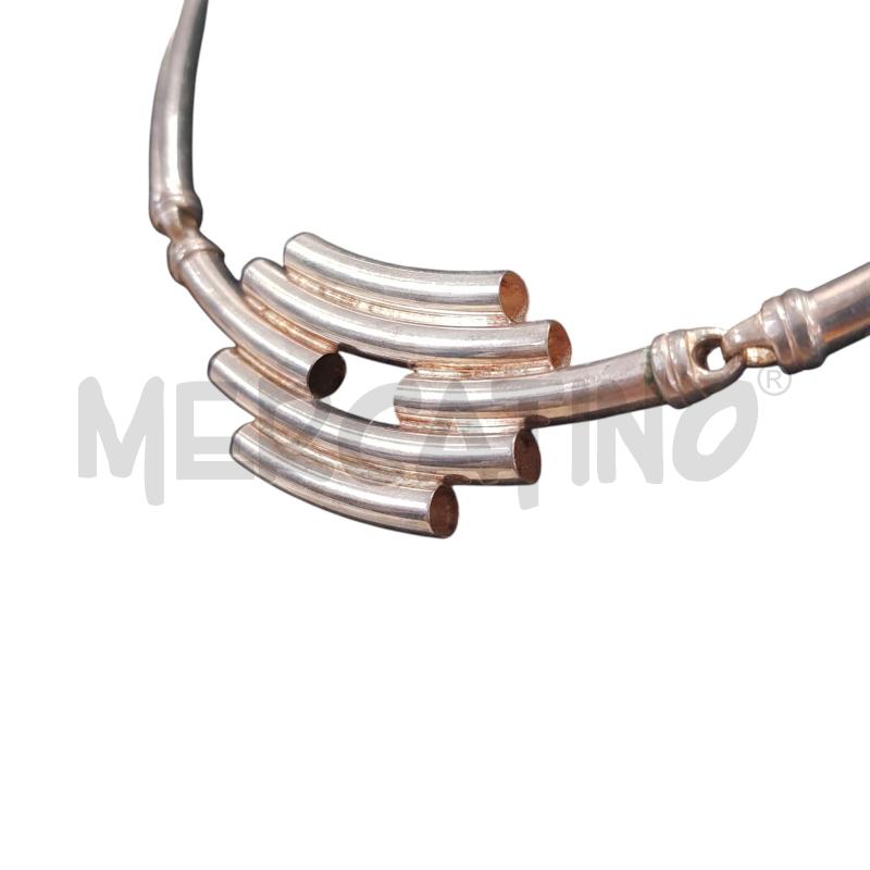 COLLANA VINTAGE ARG GIROCOLLO SEMIRIGIDO | Mercatino dell'Usato Civitavecchia 3