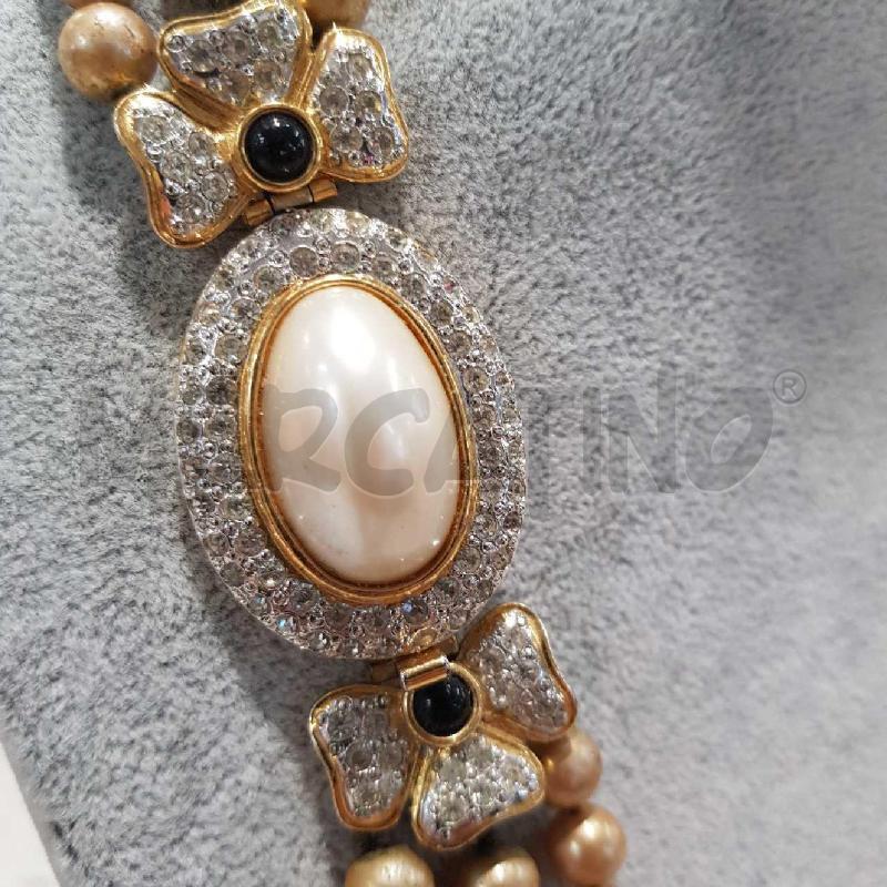 COLLANA VOGUE BIJOUX 3FILI CHIUSURA GIOIELLO | Mercatino dell'Usato Civitavecchia 5