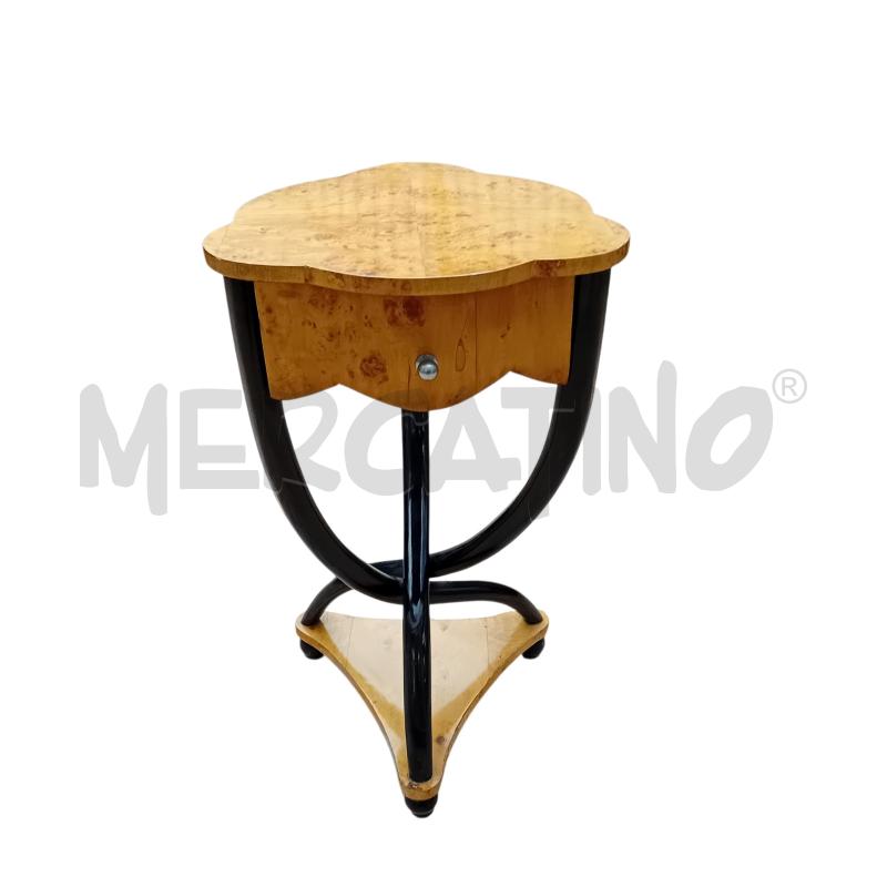 COMODINO IN STILE ART DECO LEGNO BETULLA  | Mercatino dell'Usato Civitavecchia 2