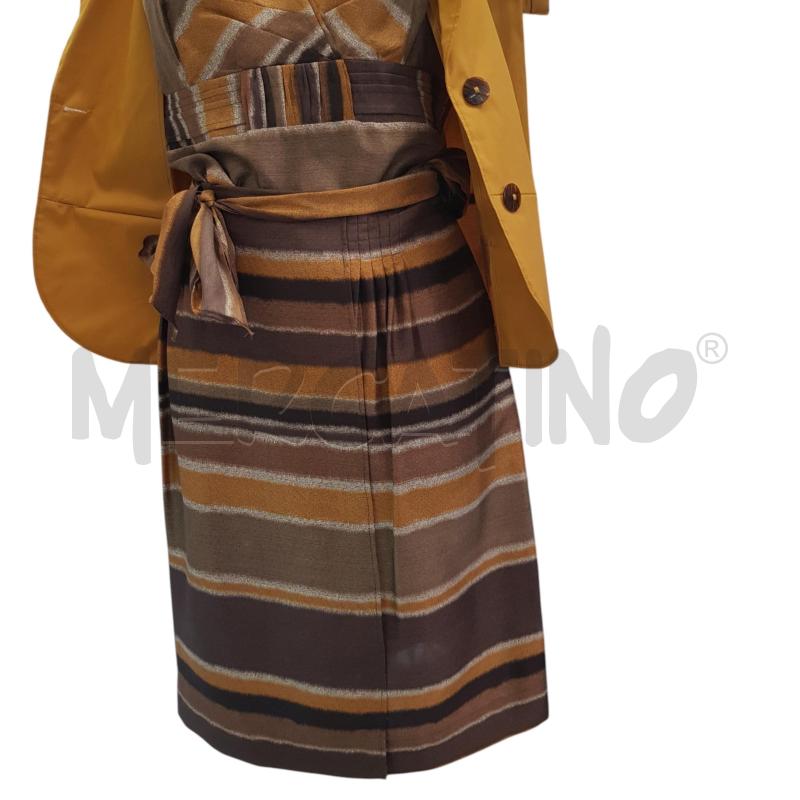 COMPLETO D DIANA GALLESI 3PZ GIACCA+TOP+GONNA SENAPE  | Mercatino dell'Usato Civitavecchia 4