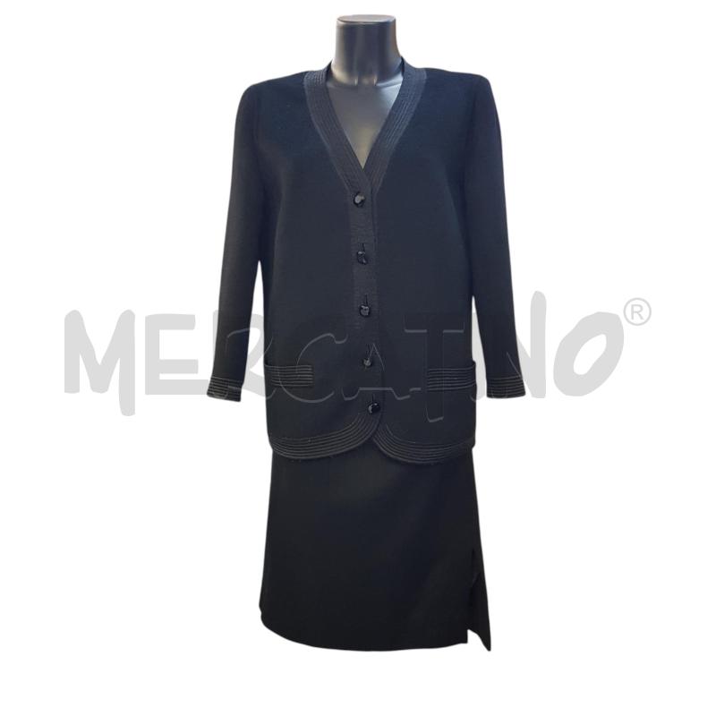 COMPLETO D VALENTINO COUTER GIACCA+GONN ANERO SCOLLO SCIALLE | Mercatino dell'Usato Civitavecchia 1