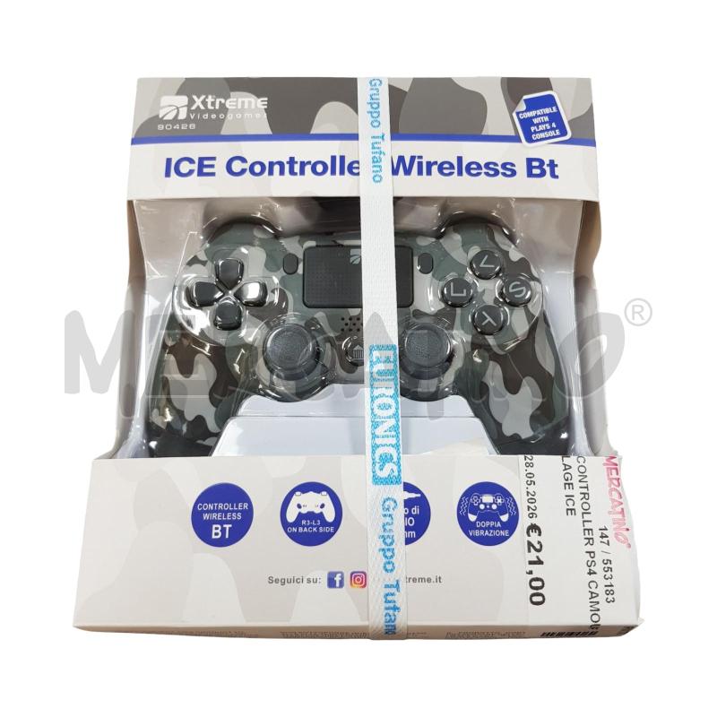 CONTROLLER PS4 CAMOUFLAGE ICE | Mercatino dell'Usato Civitavecchia 1
