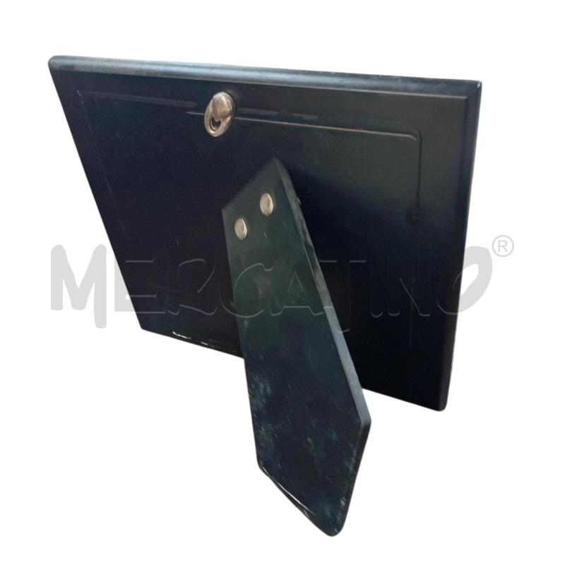 CORNICETTA CASA REALE NERA BIANCA ARGENTO 17X15 CM | Mercatino dell'Usato Civitavecchia 2