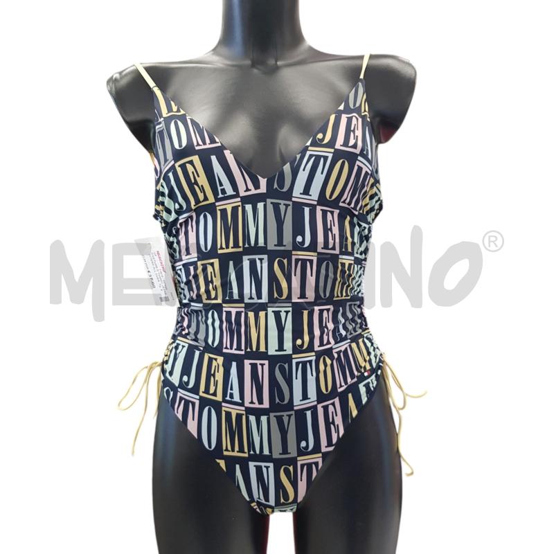 COSTUME D TOMMY JEANS INTERO ALL OVER BLU | Mercatino dell'Usato Civitavecchia 1