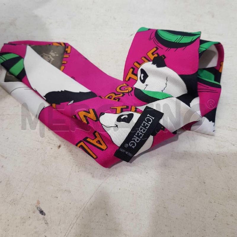 CRAVATTA ICEBERG PANDA FUXIA | Mercatino dell'Usato Civitavecchia 3