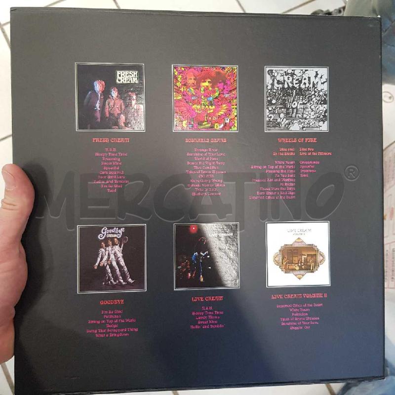 CREAM (2) – CREAM COFANETTO LP 2014 180 GRAMMI  | Mercatino dell'Usato Civitavecchia 2