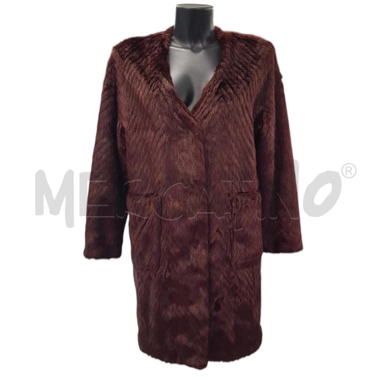 ECOPELLICCIA D PINKO BORDEAUX PELL SPIGATO | Mercatino dell'Usato Civitavecchia 1
