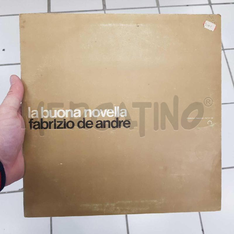 FABRIZIO DE ANDRE – LA BUONA NOVELLA | Mercatino dell'Usato Civitavecchia 1