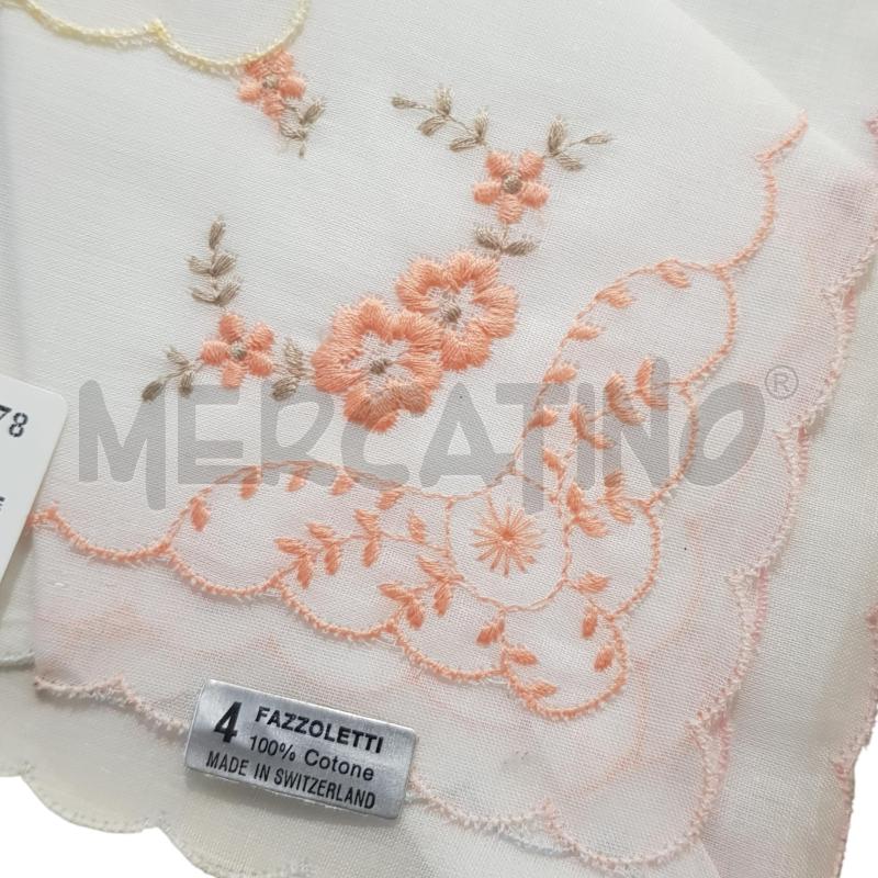 FAZZOLETTI RICAMATI RICAMO SVIZZERO | Mercatino dell'Usato Civitavecchia 3