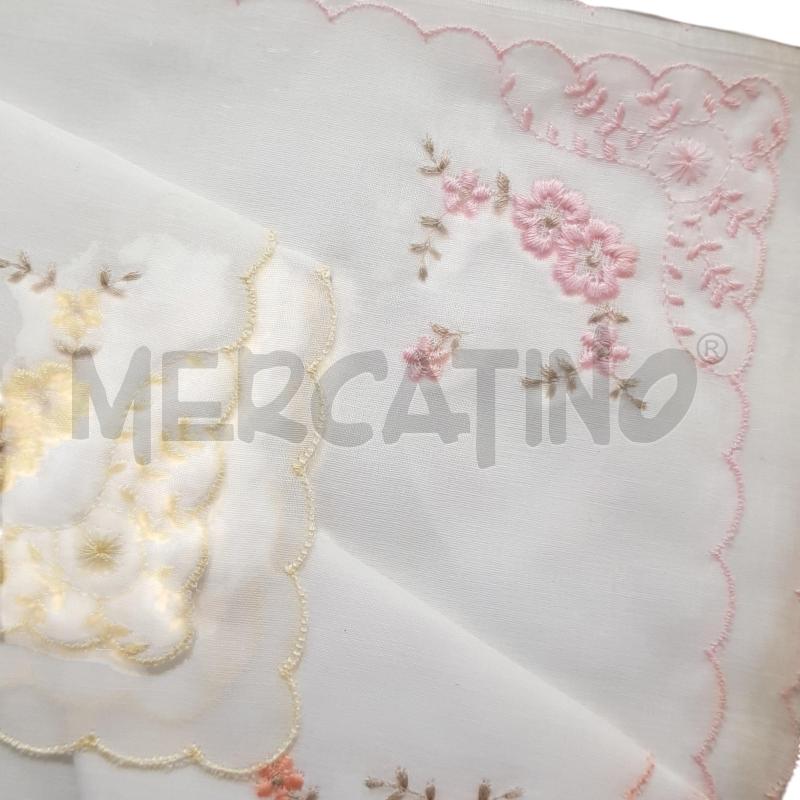 FAZZOLETTI RICAMATI RICAMO SVIZZERO | Mercatino dell'Usato Civitavecchia 4
