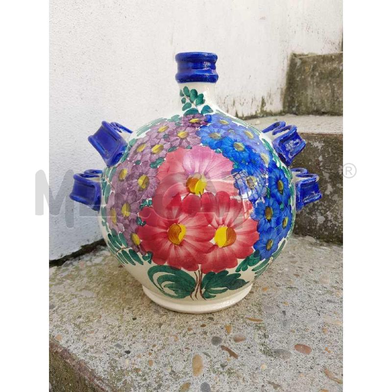 FIASCHETTA DEL VIANDANTE MAIOLICA ITALIANA | Mercatino dell'Usato Civitavecchia 1
