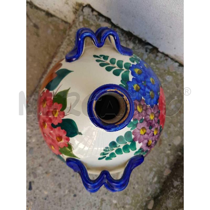 FIASCHETTA DEL VIANDANTE MAIOLICA ITALIANA | Mercatino dell'Usato Civitavecchia 3